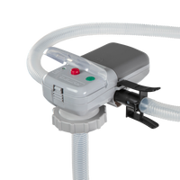 DeWay Fuel Transfer Pump for Gas Can with Precision Auto-Shutoff Nozzle | Fast 2.4GPM Flow Rate, Long 51” Hose, 4 AA Battery Power & 3 Fuel Adapters for Gasoline, Kerosene, Diesel & Non-Potable Water