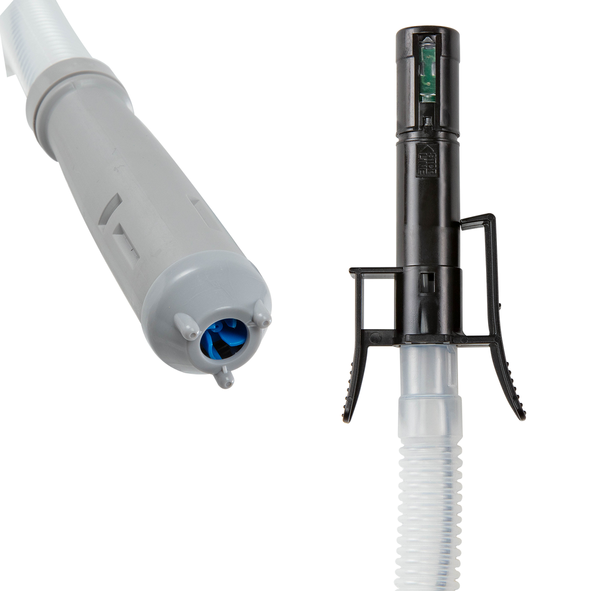 DeWay Fuel Transfer Pump for Gas Can with Precision Auto-Shutoff Nozzle | Fast 2.4GPM Flow Rate, Long 51” Hose, 4 AA Battery Power & 3 Fuel Adapters for Gasoline, Kerosene, Diesel & Non-Potable Water