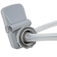 DeWay Fuel Transfer Pump for Gas Can with Precision Auto-Shutoff Nozzle | Fast 2.4GPM Flow Rate, Long 51” Hose, 4 AA Battery Power & 3 Fuel Adapters for Gasoline, Kerosene, Diesel & Non-Potable Water