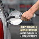 Deway Gas Can Pump w/ Hand Trigger Nozzle - 2.3 GPM, AA Battery