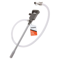 Deway Automatic Fuel Transfer Pump, Powerful AA Battery Powered with USB-C Power Option, 51" Extra Long Hose Fits All Size Cans, Portable Liquid Pump Transfers at 3.8 Gal/Minute
