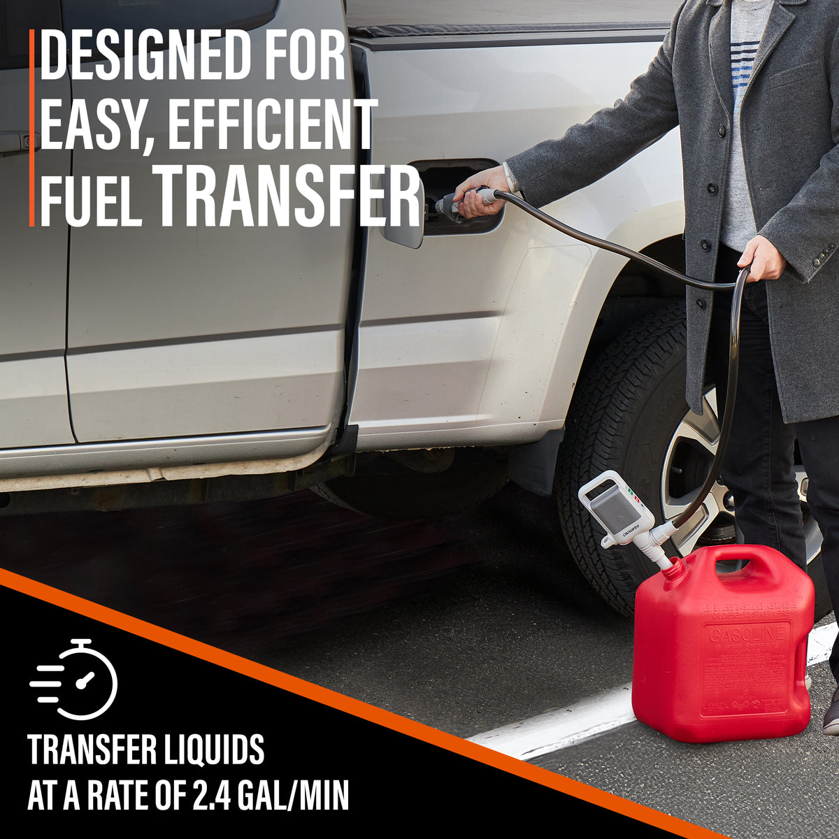 Stick Pump w/ Hand Trigger Nozzle & PVC Hose