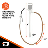 Stick Pump w/ Hand Trigger Nozzle & PVC Hose