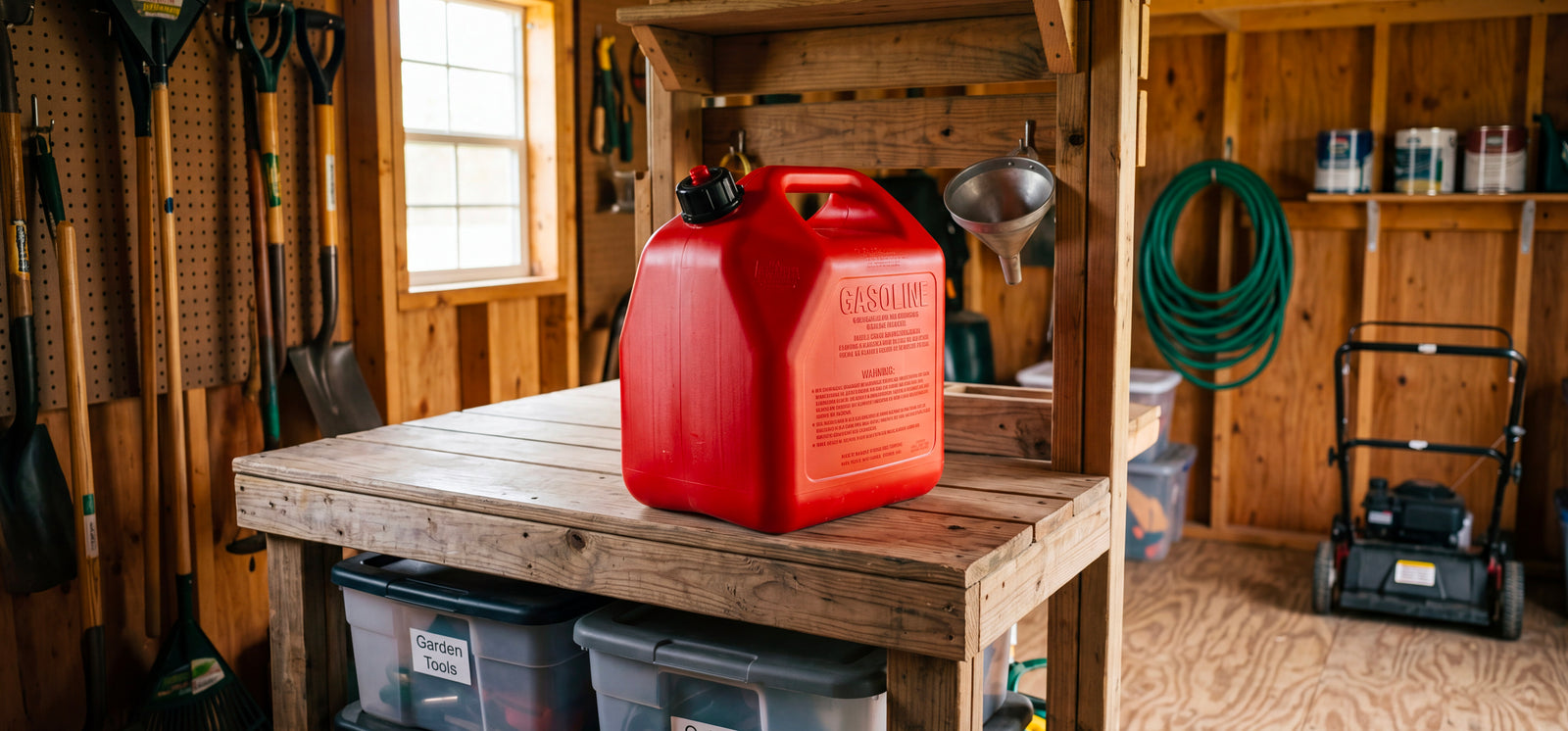 How to Store Gasoline Safely at Home (and Keep It Fresh)