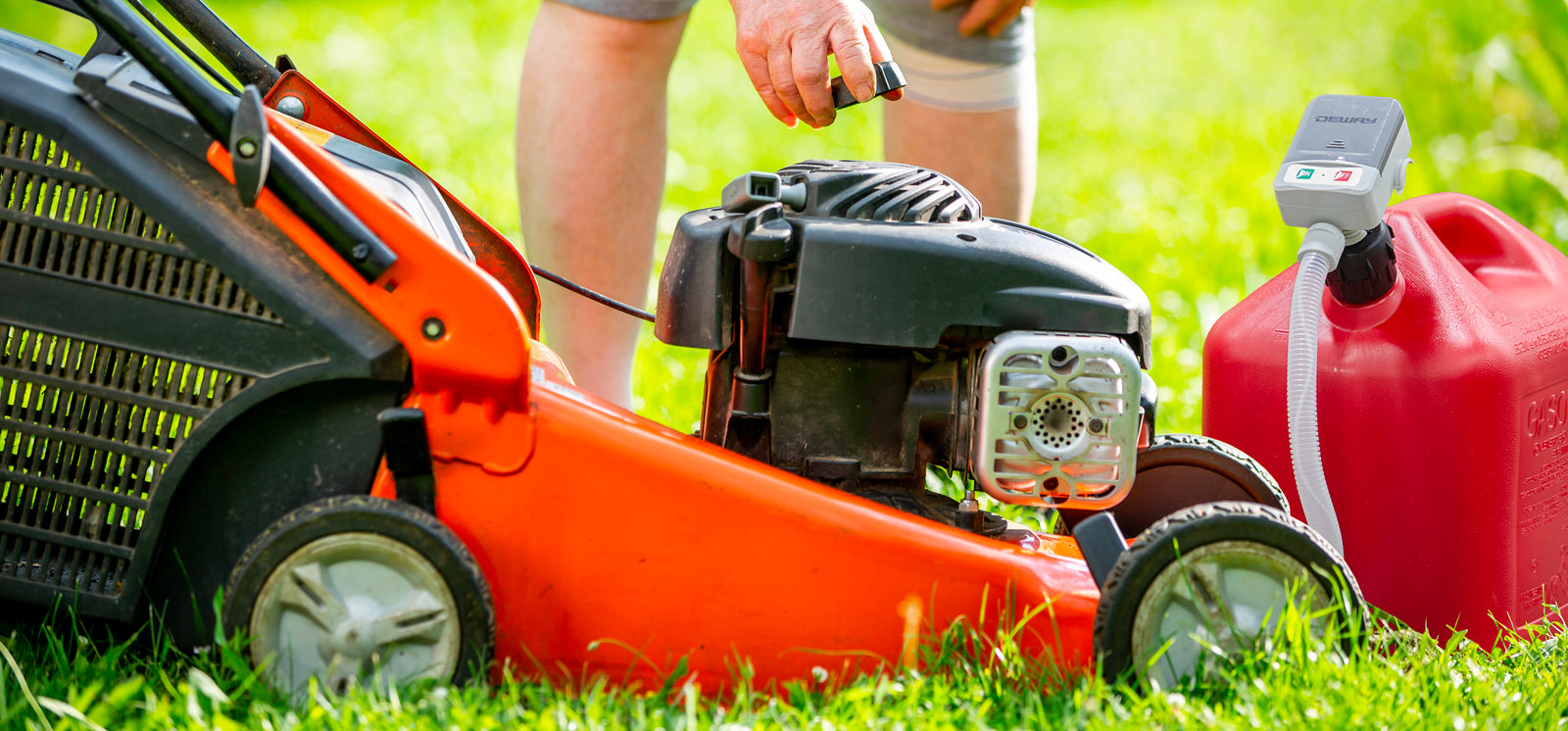 A Cleaner Way to Fuel Your Lawn Mower (No More Spilled Gas)