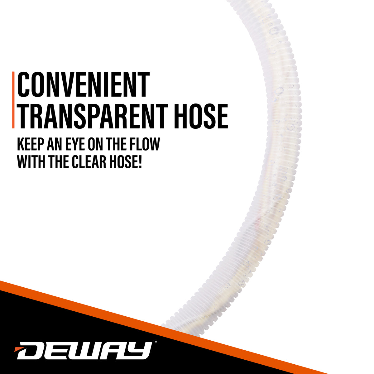 Deway Automatic Fuel Transfer Pump with Auto-Stop and Beep, Powerful AA Battery Powered with USB-C Power Option, 51" Extra Long Hose Fits All Size Cans, Portable Pump Transfers at 3.8 Gal/Minute