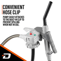 Gas Can Pump w/ Hand Trigger Nozzle & PVC Hose
