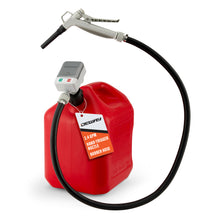 Load image into Gallery viewer, DeWay Fuel Transfer Pump for Gas Can with Manual Hand Trigger Nozzle | Fast 2.4GPM Flow Rate, 51” Heavy Rubber Hose, 4 AA Battery Power &amp; 3 Adapters for Gasoline, Kerosene, Diesel &amp; Non-Potable Wate
