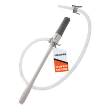 Load image into Gallery viewer, Deway Automatic Fuel Transfer Small 15&quot; Pump - Powerful D Battery Powered, 39&quot; Extra Long Hose Fits All Size Cans, Portable Liquid Pump Transfers Gasoline, Water &amp; More at 2.6 Gal/Minute
